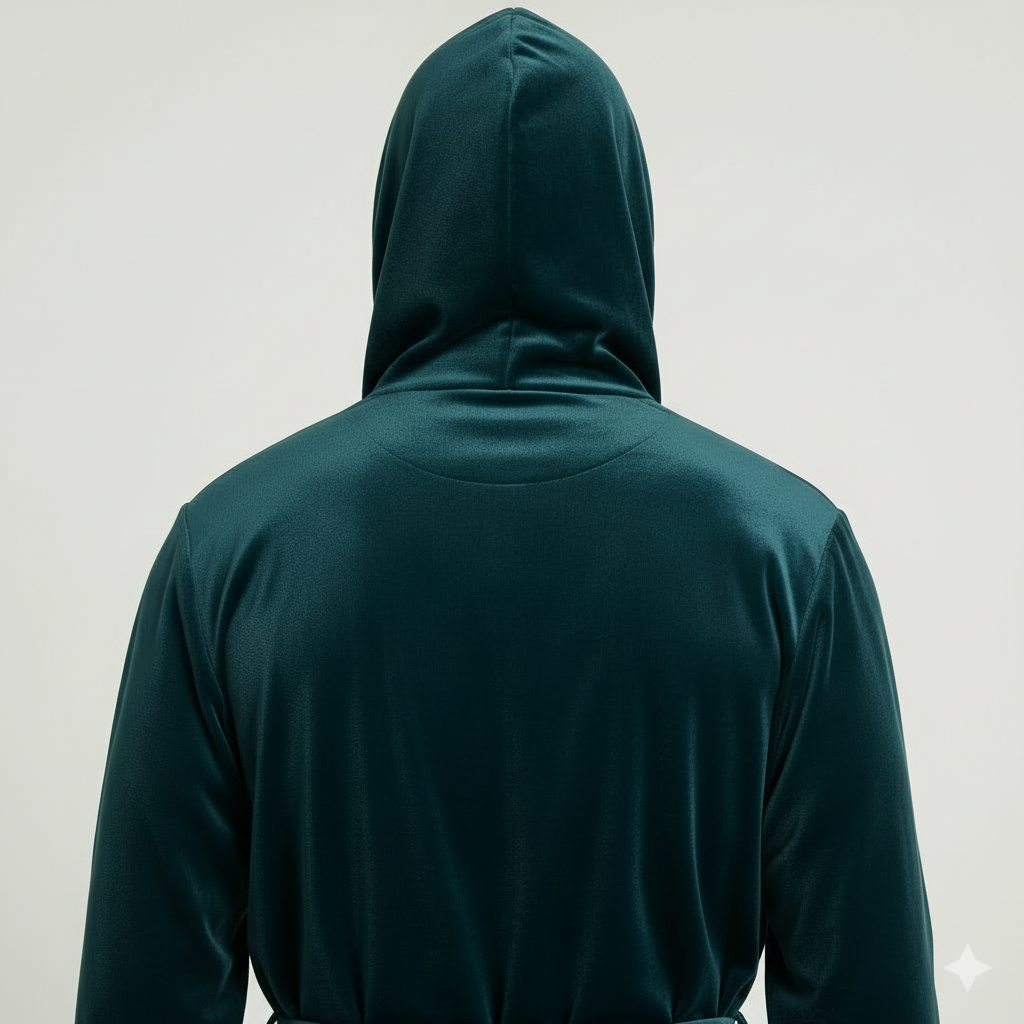 Men’s Robe with Hood – Ultra-Soft Plush Comfort for Everyday Use