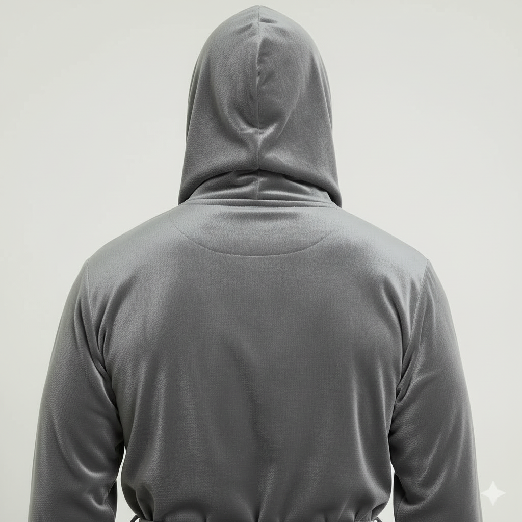 Men’s Robe with Hood – Ultra-Soft Plush Comfort for Everyday Use